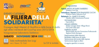 Filiera della solidarietà 2014