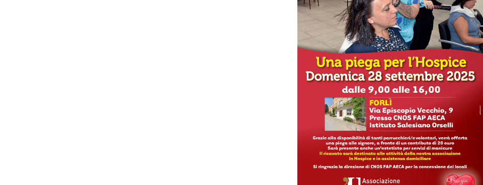 Una piega per l'Hospice